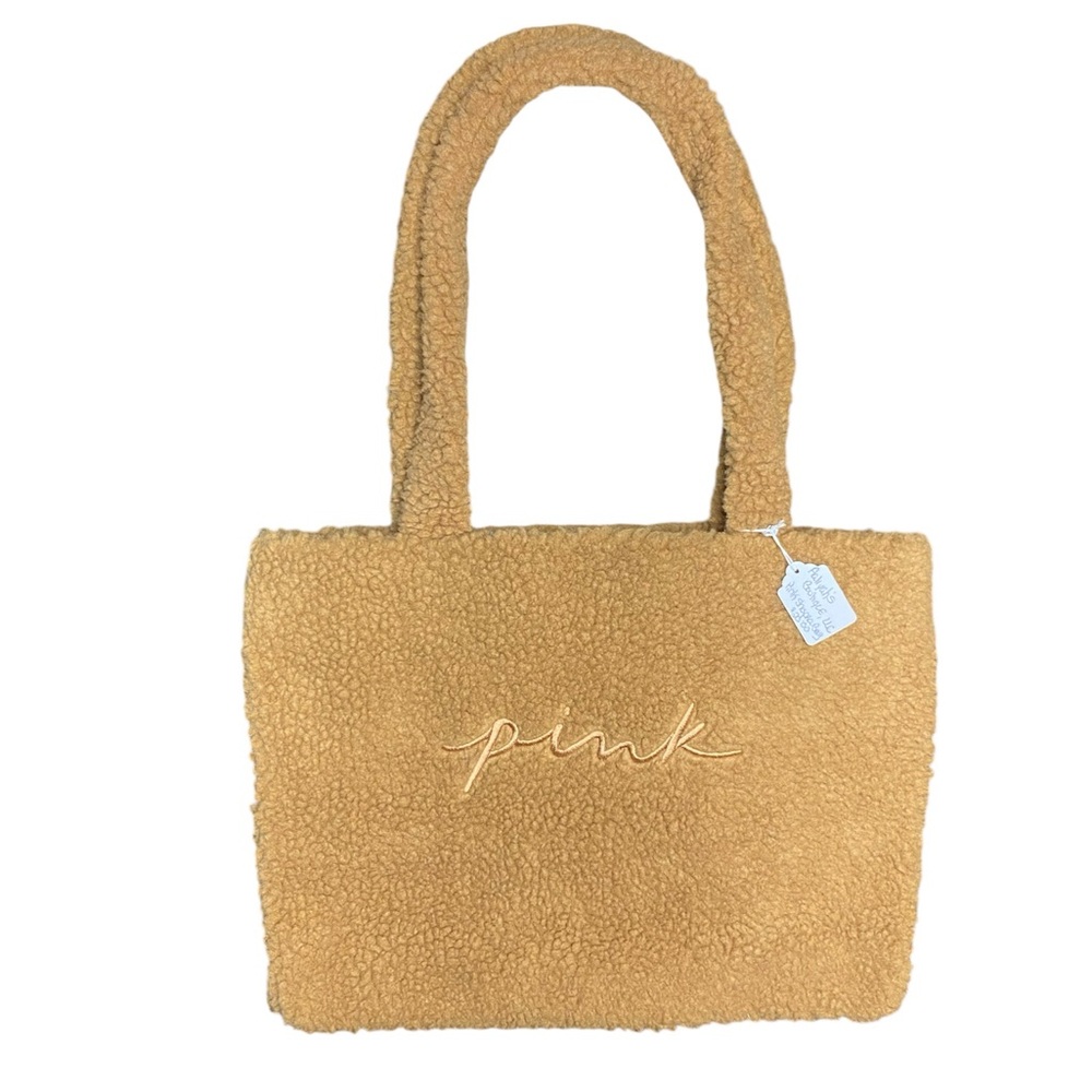 PINK Victoria's Secret Camel Tote Bag